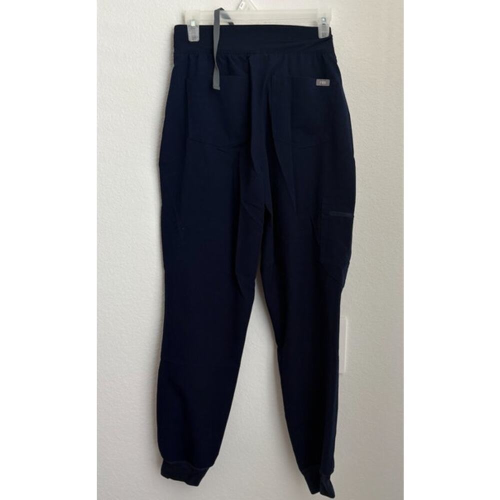FIGS Womens High Wasited Zamora Jogger Scrub Pants Navy Size Small - Picture 3 of 5